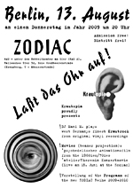 Where? The ZODIAC - Das ZODIAK